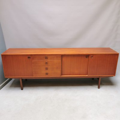 Vintage Scandinavian Wooden Sideboard-VJY-1426256