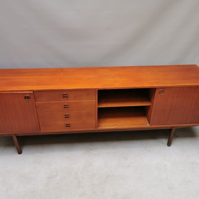 Vintage Scandinavian Wooden Sideboard-VJY-1426256