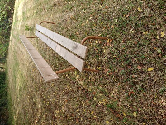 Vintage School Bench, 1970s-AJN-1705181