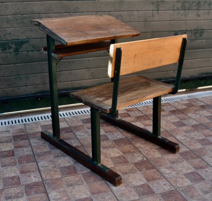 Vintage School Desk-ROJ-1078931