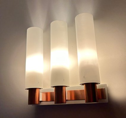 Vintage Sconce in Glass from Kaiser, 1960s-GUT-2017223