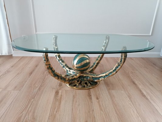 Vintage Sculptural Octo Coffee Table by Henri Fernandez, France, 1972-RFT-925541