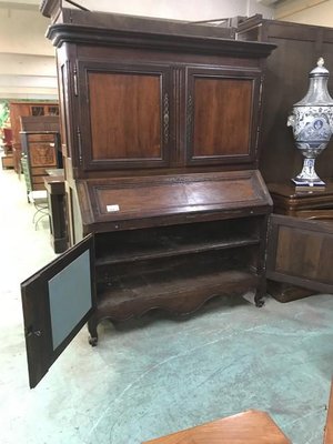 Vintage Secretaire in Mahogany-HLV-1428736