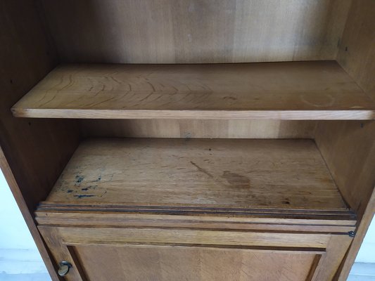 Vintage Secretaire in Oak, 1950-EAD-1763397