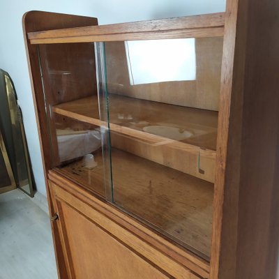 Vintage Secretaire in Oak, 1950-EAD-1763397