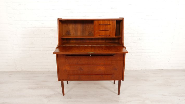 Vintage Secretaire in Teak-HPM-2031510