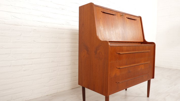 Vintage Secretaire in Teak-HPM-2031510