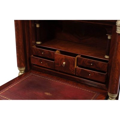 Vintage Secretary in Mahogany by Jean Nicolas Adriaansen, 1825-GCQ-1347651