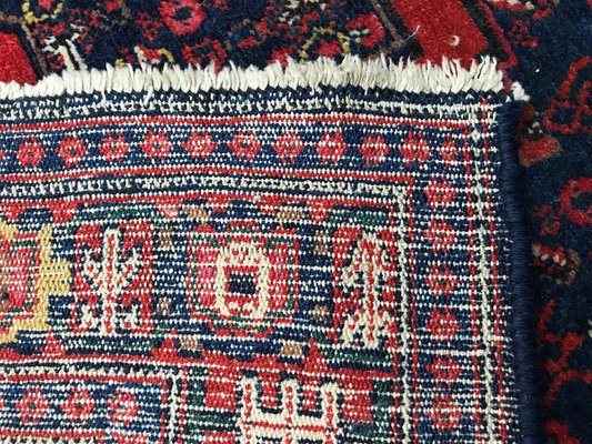 Vintage Senneh Kurdish Carpet-YMM-1142074