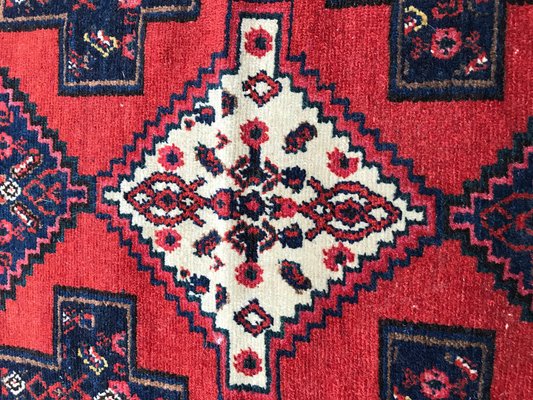 Vintage Senneh Kurdish Carpet-YMM-1142074