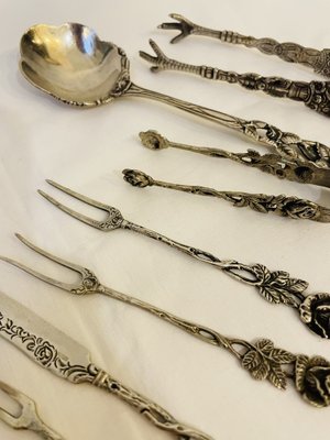 Vintage Serving Set, 1940s, Set of 8-RZY-1751973