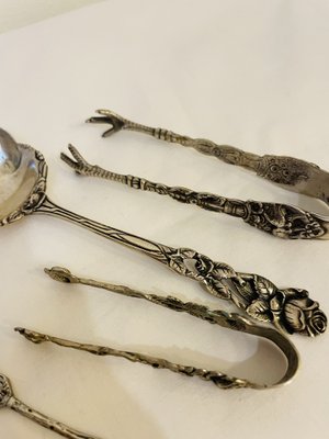 Vintage Serving Set, 1940s, Set of 8-RZY-1751973