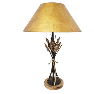 Vintage Sheaf of Wheat Table Lamp, 1960s-IRH-1249595