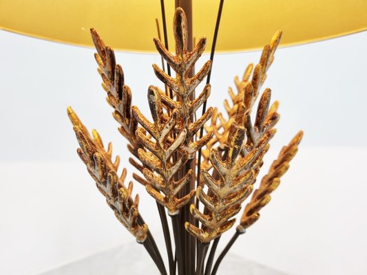 Vintage Sheaf of Wheat Table Lamp, 1960s-IRH-1249595