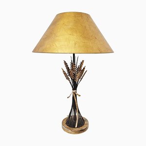 Vintage Sheaf of Wheat Table Lamp, 1960s-IRH-1249595