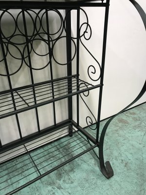 Vintage Shelf in Wrought Iron-HLV-1428664