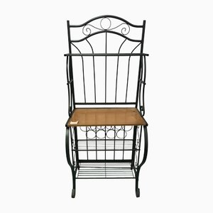 Vintage Shelf in Wrought Iron-HLV-1428664