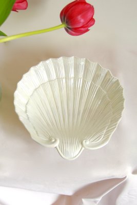 Vintage Shell Ceramic Bowl, Italy, 1970s-HUY-1016506