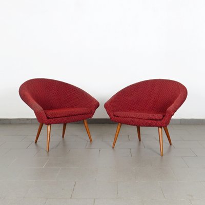 Vintage Shell Lounge Chairs, 1960s, Set of 2-JUN-1787959