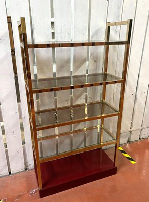 Vintage Shelves in Brass, 1970-DY-1783763