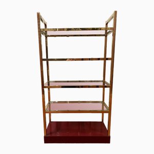 Vintage Shelves in Brass, 1970-DY-1783763