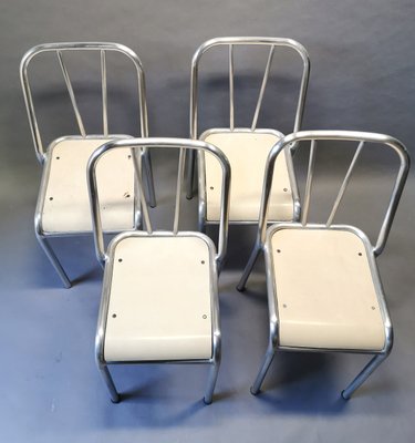 Vintage Side Chairs from Manutub, Set of 4-PHZ-691801