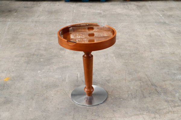 Vintage Side Table in Walnut-PTH-1315521