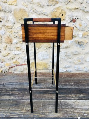 Vintage Side Table with Drawer, 1950s-OJT-1805188