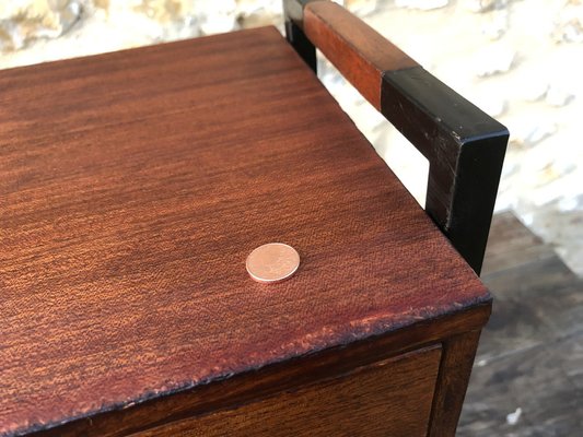 Vintage Side Table with Drawer, 1950s-OJT-1805188