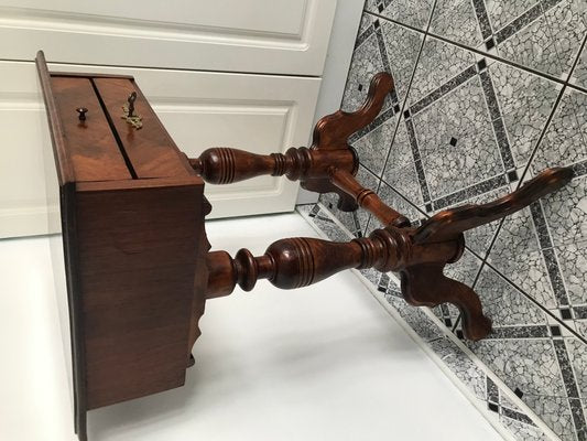 Vintage Side Table with Drawers, 1900s-WQQ-1170169