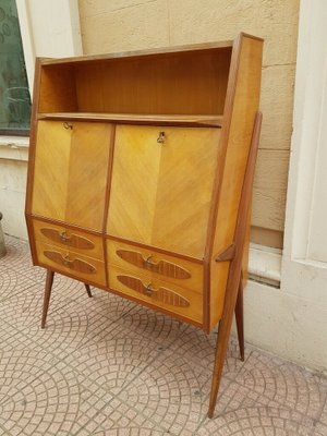 Vintage sideboard in Ico Parisi Style, 1950s-FIP-1235574