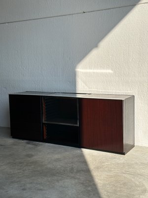 Vintage Sideboard in Metal and Wood, 1970-GTS-1815557