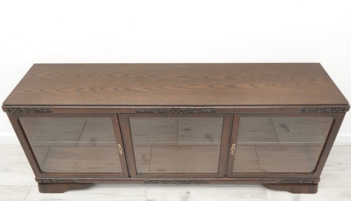 Vintage Sideboard in Oak, 1920s-ZFH-2033961