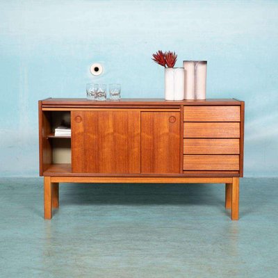 Vintage Sideboard in Teak, Sweden, 1960s-HGA-2027526