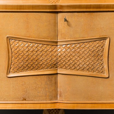 Vintage Sideboard in Wood in the style of Dassi, 1940s-ZLY-1442070