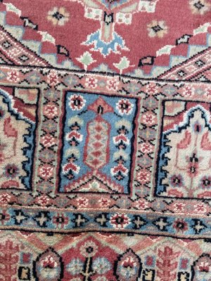 Vintage Silk and Wool Pakistani Rug-YMM-1062177