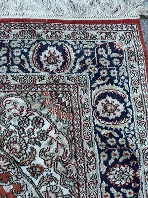 Vintage Silk Rug, 1990s-YMM-1743370