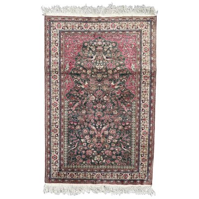 Vintage Silk Turkish Rug-YMM-1062219