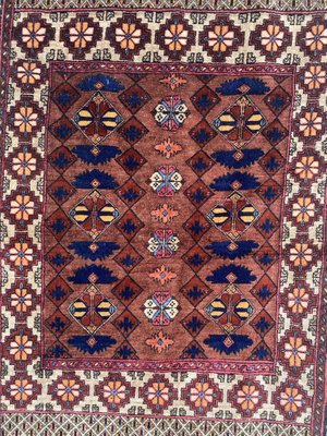 Vintage Silk Turkmen Rug-YMM-1062129