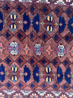 Vintage Silk Turkmen Rug-YMM-1062129