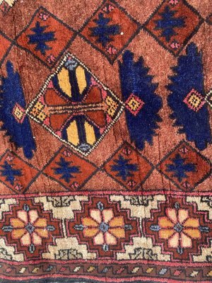 Vintage Silk Turkmen Rug-YMM-1062129