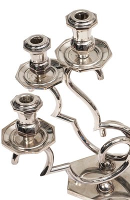 Vintage Silver 6-Arms Candleholder-ZCI-751822