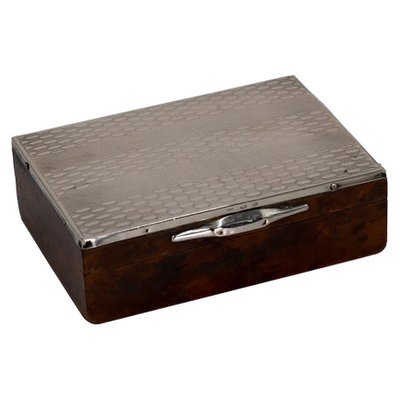 Vintage Silver Box, Early 20th-Century-ZCI-871427