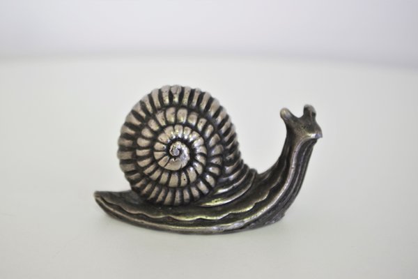 Vintage Silver Microfusion Snail-KNM-1005270