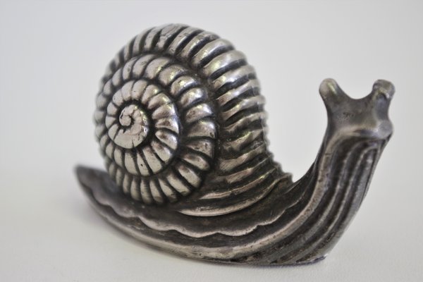 Vintage Silver Microfusion Snail-KNM-1005270