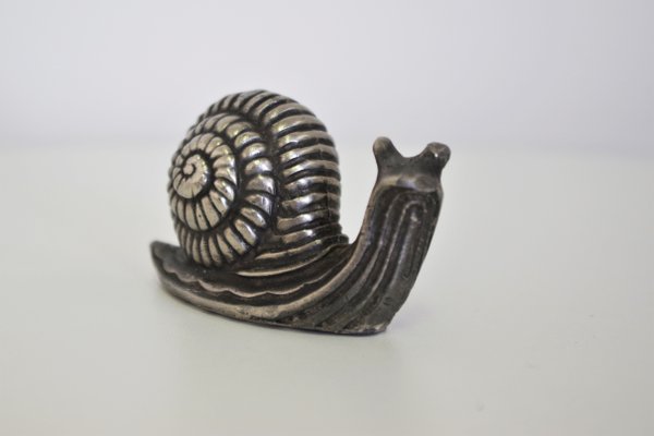 Vintage Silver Microfusion Snail-KNM-1005270