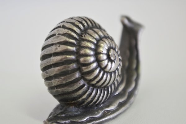 Vintage Silver Microfusion Snail-KNM-1005270