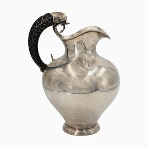 Vintage Silver Pitcher by Pasquale and Mariano Alignani, 1920-1940-ZCI-751830