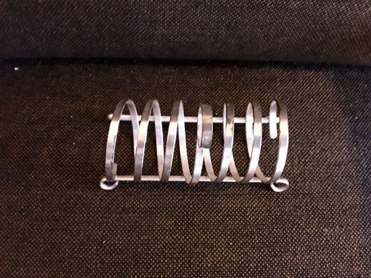 Vintage Silver-Plated Toast Slice Holder from WMF, 1960s-HOI-684385