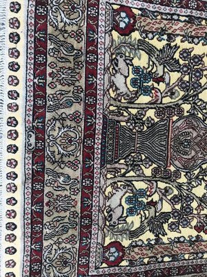 Vintage Sino Hereke Silk and Gold Rug-YMM-1061768